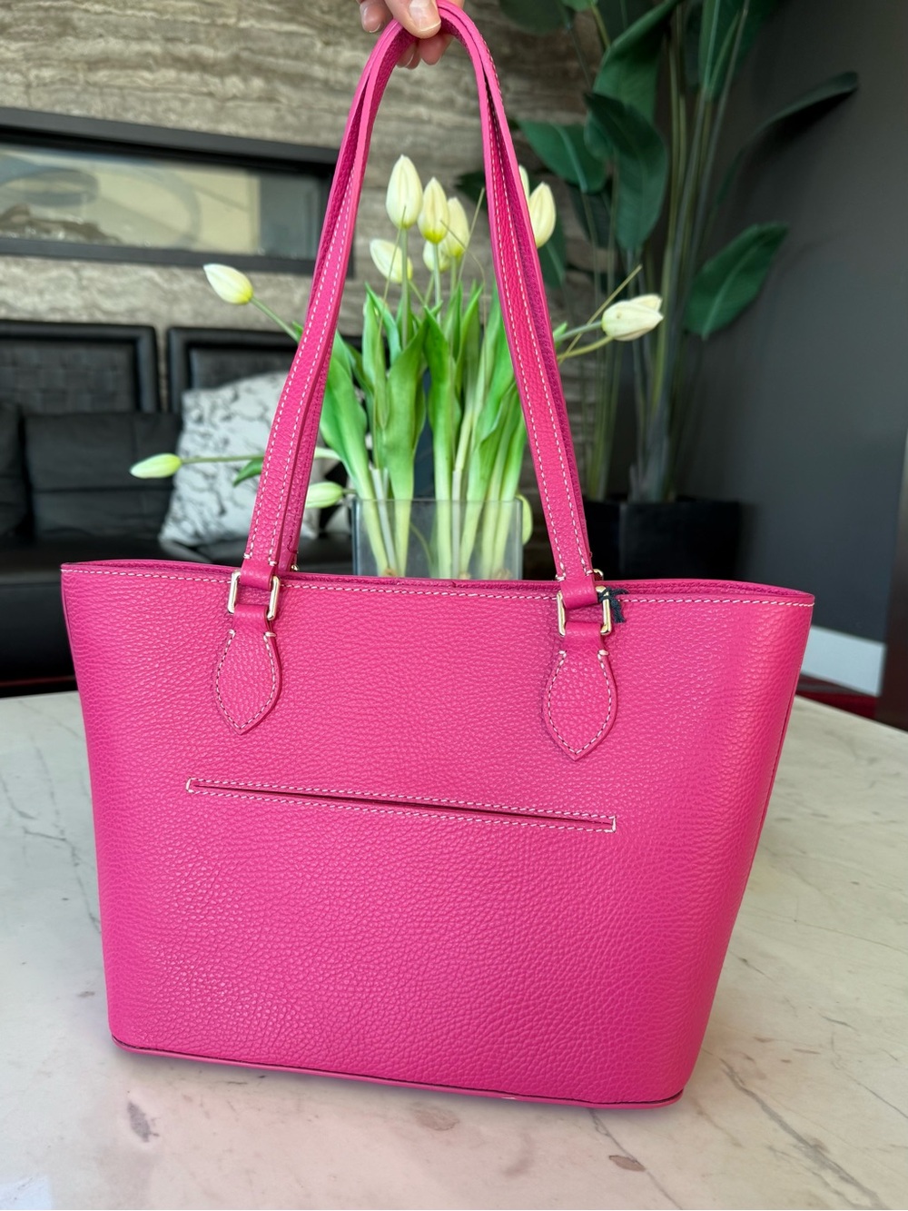 New Dooney & Bourke Lucca Leather Jessie Tote Bag - Picture 10 of 16